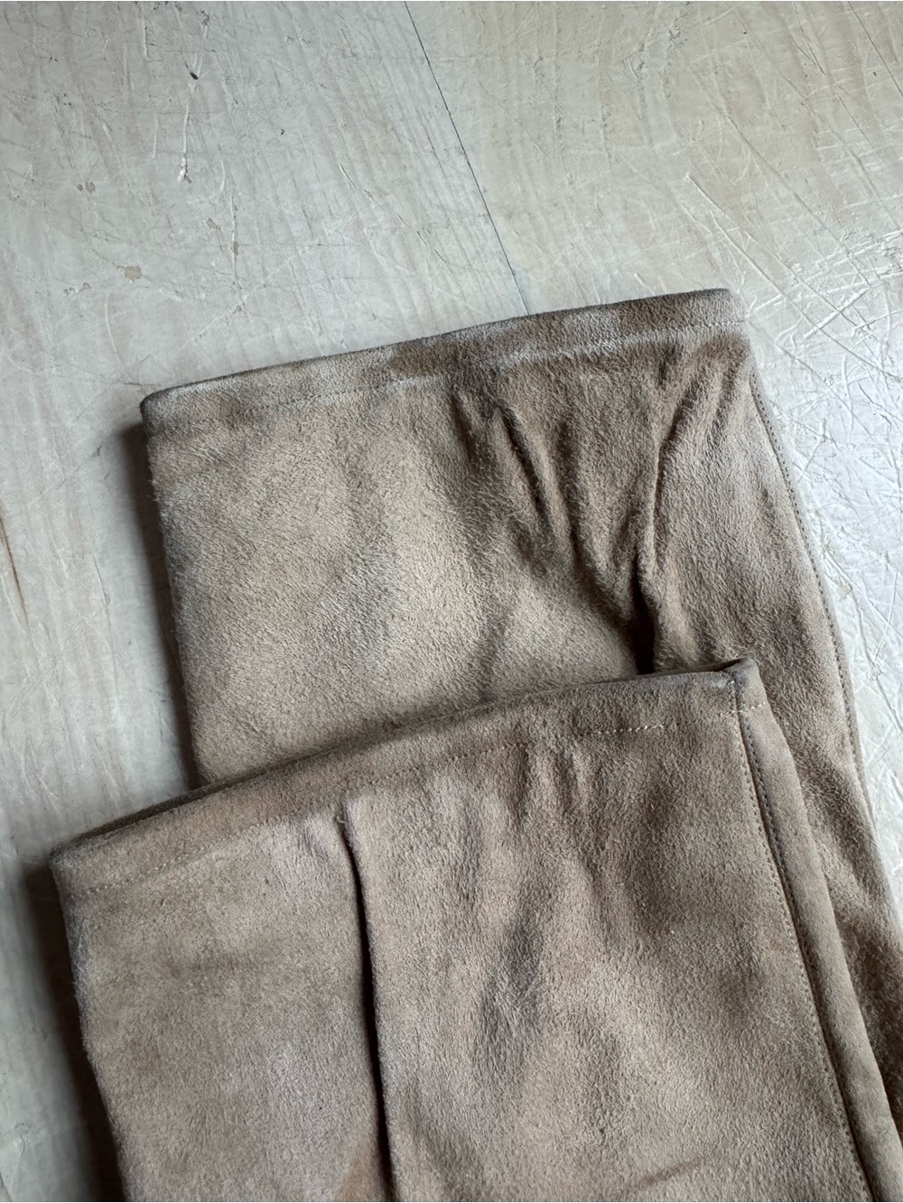 Manolo Blahnik Suede Knee-High Boots - Picture 12 of 12